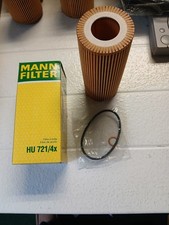 Oil Filter Kit with seals, MANN P/N: HU721/4X...
