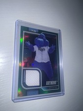 2026 Topps Series 1 #MAS-RAY Raymond -Tampa Bay Rays Mascot Relic Green Foil /99