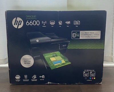 HP OfficeJet 6600 All-in-One Wireless Printer Brand New Sealed Read