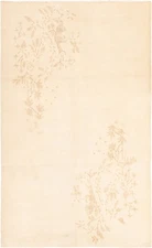 3'10" x 6'4" Traditional Vintage Hand Knotted Oriental Carpet Wool Area Rug