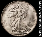 1947 Walking Liberty Half Dollar- Super Choice Gem Brilliant Unc++++ #J9353