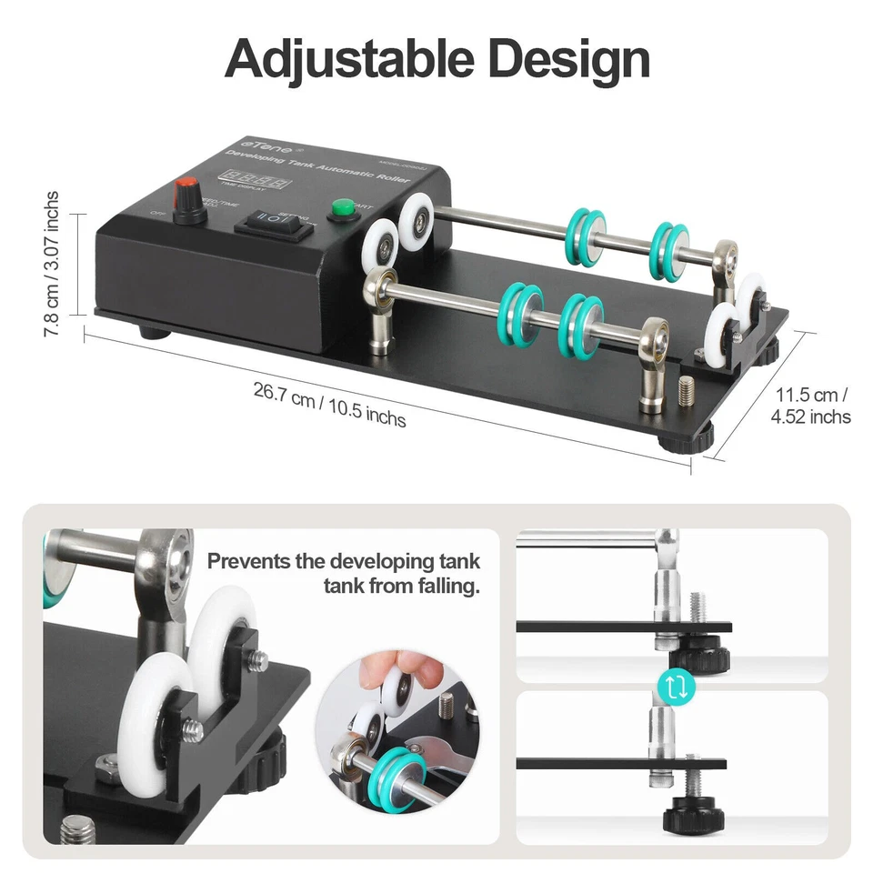 Darkroom Film Processing Processor Machine Automatic For AP Jobo Developing Tank - image 3 of 4