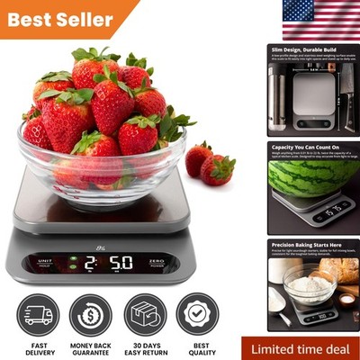 High-Capacity Digital Kitchen Scale, 22lb with 1g Precision for Baking & Cooking