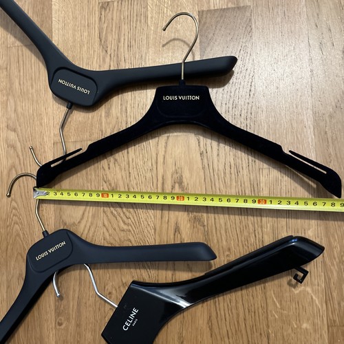 Designer Celine, Balenciaga, Louis Vuitton Kleiderbügel Set Selten Schwarz - Bild 20 von 23