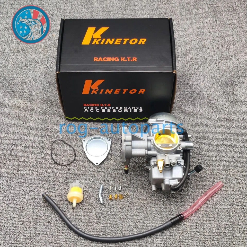 NEW！Caltric Carburetor For Yamaha Rhino 660 YFM660 2004-2007 5UG-14901-00-00 Foto 3 de 4