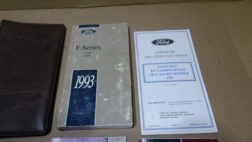 1993 Ford F150 F250 F350 Crew Cab Owners Manual - Image 4 of 4