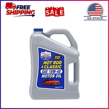 Lucas Oil 10679 Hot Rod & Classic Car SAE 10W-30 Motor Oil - 5 Quart