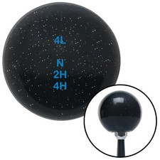Blue Shift Pattern 32n Black Metal Flake Shift Knob W M16x1.5 Insert Shifter Blue Shift Pattern 32n Black Metal Flake Shift Knob W M16x1.5 Insert Shifter