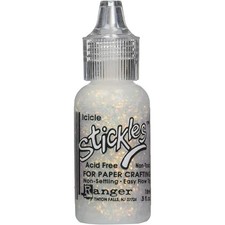 Ranger Stickles Glitter Glue 1/2-Ounce, Icicle SGG01-836 
