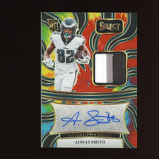 2024 Select Ainias Smith Rookie Signature RC Tie-Dye Prizm Auto #/25 RPA 3-Color