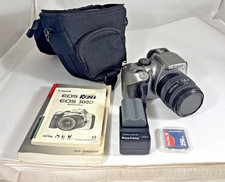 Canon Digital Rebel 300D EOS DSLR Camera Bundle 18-55mm Lens w/ Case WORKS READ
