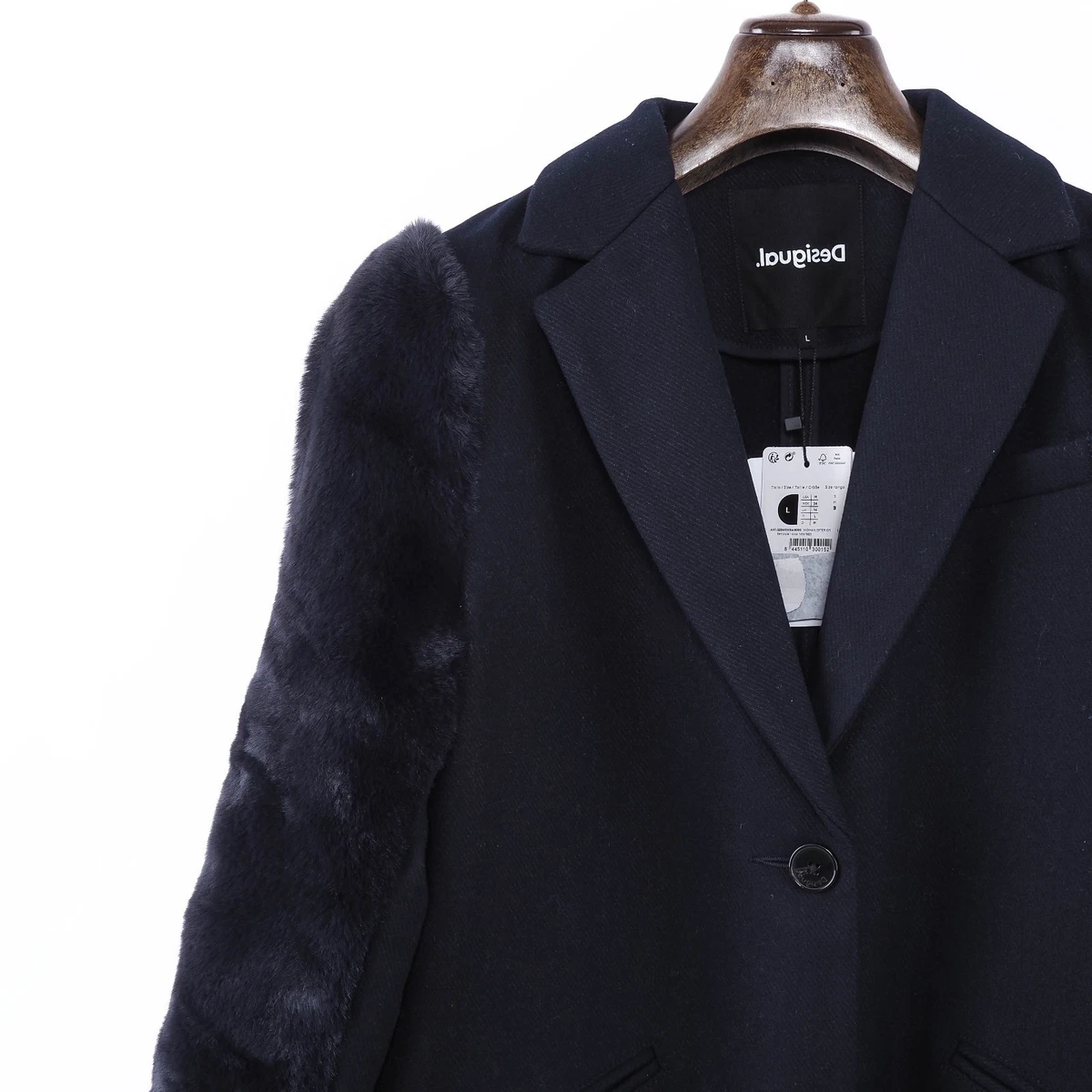 Desigual Damenmantel Größe S Wollmischung 22SWEWX6