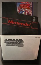 Capcom Mega Man 2 Nintendo NES Cartridge w/ Manual & Nintendo Sleeve 1989