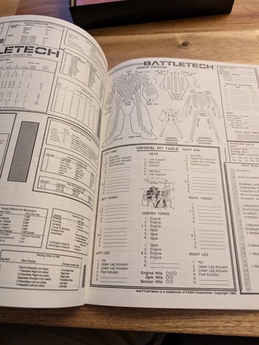 Battletech A Game of Armoured Combat #1604 Boxed Game 2nd Edition. Unpunched - Picture 4 of 8