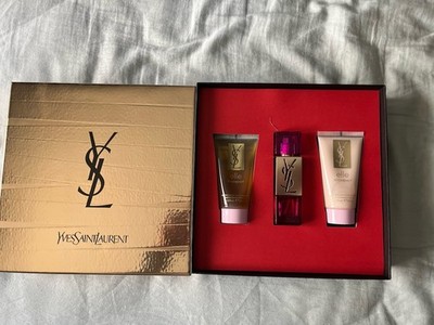 YVES SAINT LAURENT ELLE 3 PIECE GIFT SET EAU DE PARFUM SPRAY 50ML NIB-YSL14041