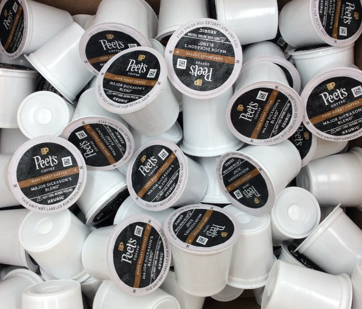 Peet's Dark Roast Keurig K-Cup Pods, Major Dickason's Blend, 75 Ct ☕JAN/2026☕