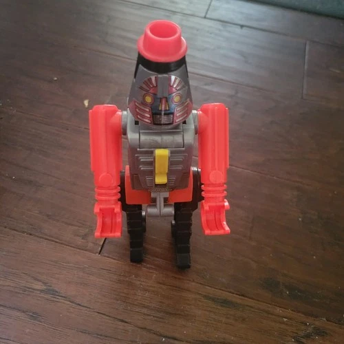 Arco GoBots 1984 Mighty Robots RoGun Robot Cap Gun Pistol Transformer Red   VTG