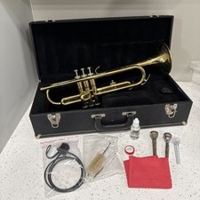 E. M. WINSTON TRUMPET With Cleaning Kit And Case 