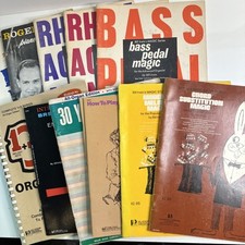 Lot of 12 Vintage Sheet Music Organ Piano Song Books