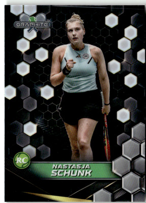 Topps Graphite 2024 Tennis No. 57 Nastasja Schunk Rookie