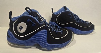   Sz 7.5Y Nike Air Penny II Black Varsity Royal Blue Orlando Magic 820249-005