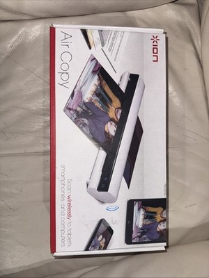 ION Air Copy Wireless Photo & Document Scanner with Built-in WiFi - New in Box