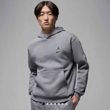 Nike Air Jordan Swoosh Brooklyn Fleece Pullover Hoodie II2593-065 Men  s Large