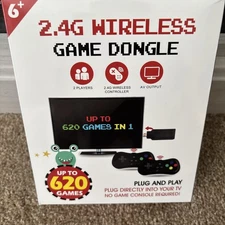Video Game Plug and Play Up To 620 Games
