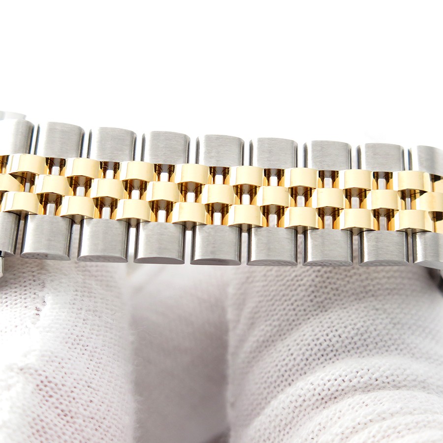 Rolex 279173 Datejust 18K/SS with Champagne Roman Dial on Jubilee image 6