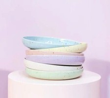 Egg Back Home Teller Pastateller, hoher Rand Keramik Party bunt ø22cm - 1 Stück