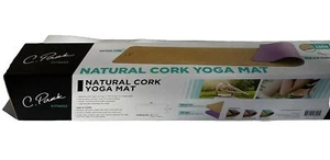 Natural Cork Yoga Mat, Thick  Non Slip Mat for  Yoga 4mm