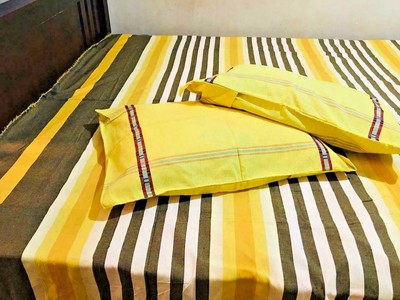 bed sheet pillow cover set