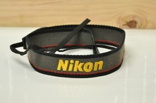 Vintage Classic NIKON CAMERA NECK STRAP - No Buckles - Classic Nikon Logo