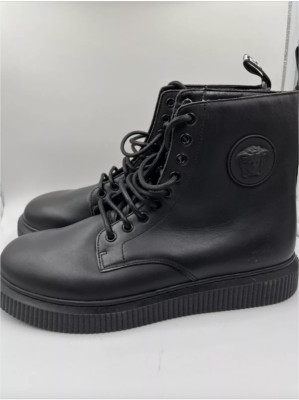Versace Medusa High Top Boots Size 42 Floor Sample