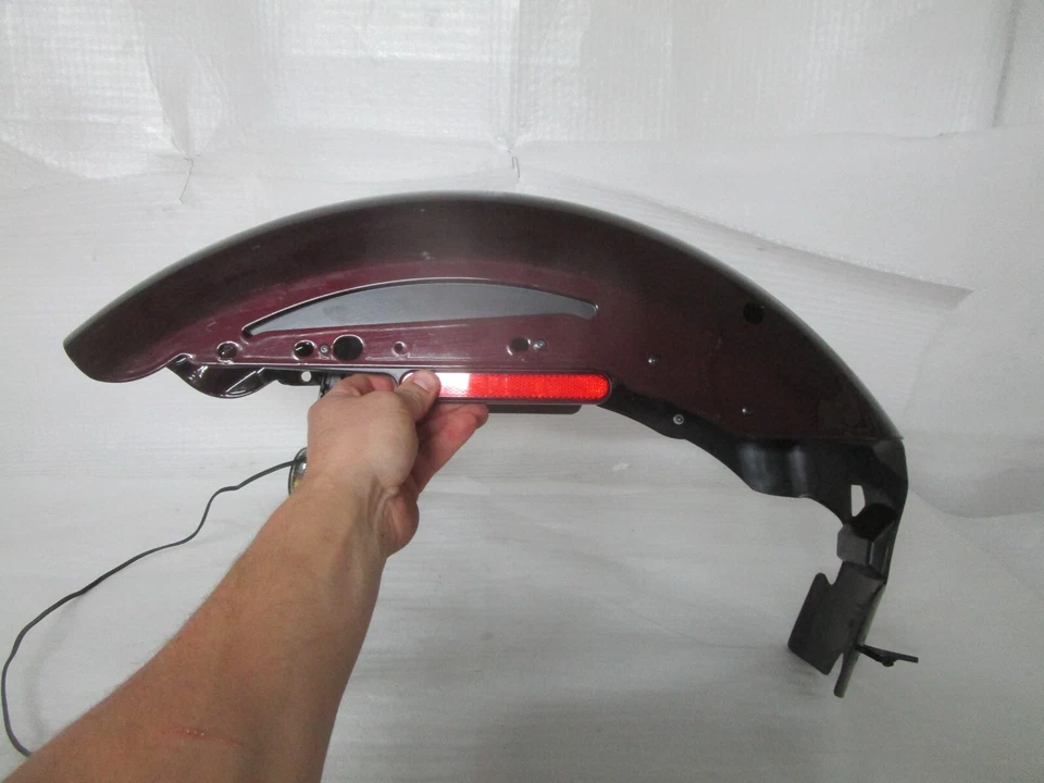16-20 Harley Davidson XL1200CX Sportster Roadster Rear Fender TWISTED CHERRY - Image 3 of 4