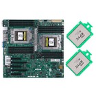 H11DSI-NT Supermicro Motherboard + 2x AMD EPYC 7702 CPU Processors