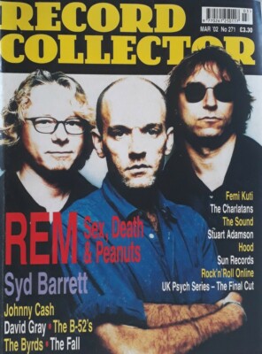 Record Collector March 2002 Music Magazine 271.REM/Johnny Cash/Syd Barrett/Byrds