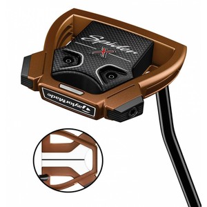 TAYLORMADE SPIDER X COPPER/WHITE PUTTER - SINGLE BEND 35 ...