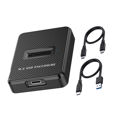 M.2 NVMe & SATA to USB C Docking Station M Key B+M Key Reader Writer Adapter