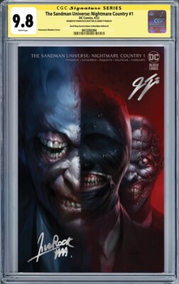CGC 9.8 SS Sandman Universe 1 Signed Tynion & Mattina Minimal LTD1500 Presale
