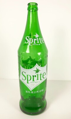 Vintage 28 Fl Oz SPRITE Bottle SEQUOIA National Park ACL Label Scratches