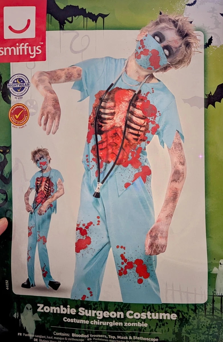 Costume Mummia Zombie Per Bambini 4-6 Anni Con Maschera - Smiffys