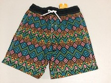 NWT Gymboree Boy Swim trunk shorts Geo 5/6,7/8