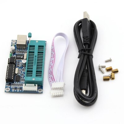 1PCS PIC Microcontroller USB Automatic Programming Programmer K150 + ICSP Cable