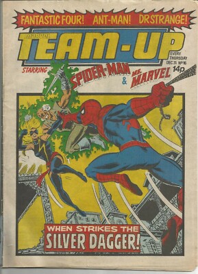 Marvel Team-Up #16 : Vintage Comic Book from December 1980