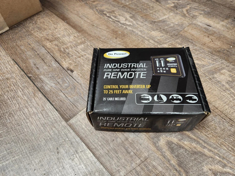 Go Power! 79999 GP-ISW-R-12 Industrial Pure Sine Wave Inverter Remote - 12 Volt  - Image 4 of 4