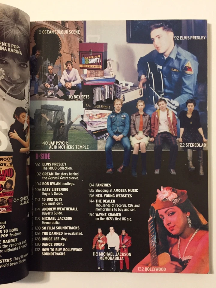 Mojo Collections Magazine Winter 2001 Nick Cave French Pop Elvis Diana Ross MC5 - Image 3 of 4