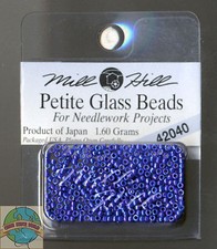 Mill Hill Petite Glass Beads 1.60g Periwinkle 42040