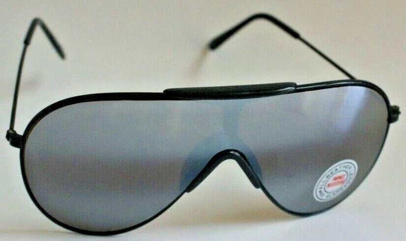 NUEVO CON ETIQUETAS Gafas de sol vintage de los años 80/90 deportivas clásicas estilo ala aviador lentes para todo clima Foto 2 de 4