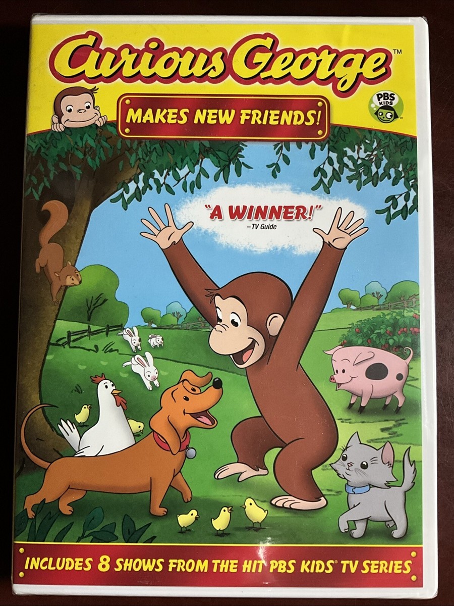Curious George: Makes New Friends! (DVD) 25195047883| eBay